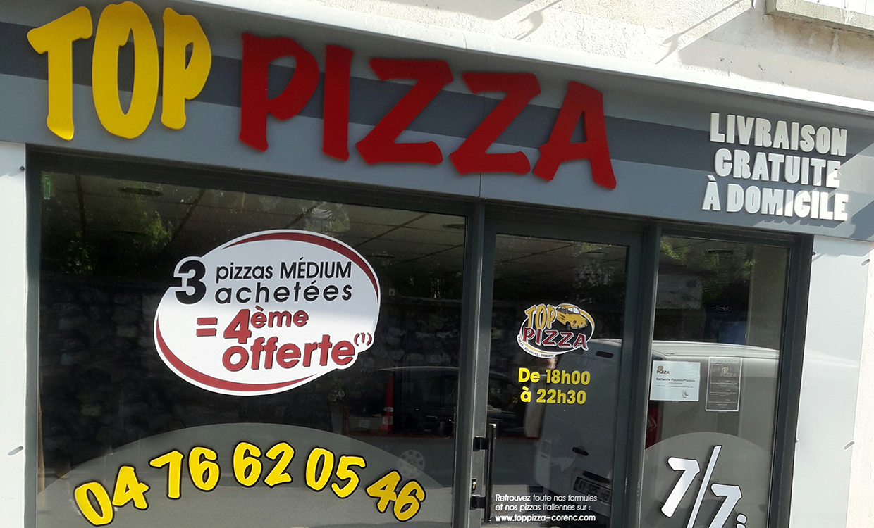 Pizzeria à Corenc, commande et livraison de pizzas